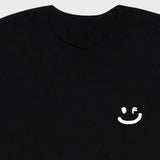 [UNISEX] スモールドローイングスマイル長袖Tシャツ