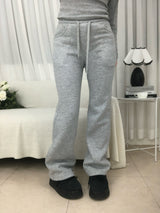 シルバースタッドブーツカットパンツ