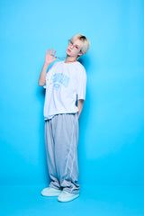 オクトパスフットボールTシャツ×バンダナ（スカイブルー）