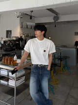 バーニングパッチウォーク半袖Tシャツ