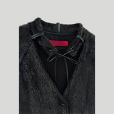 FAKE COLLAR CARDIGAN