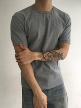 waffle ringer short sleeve(3colors)