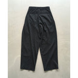 [UNISEX] ストライプカーブドスラックス