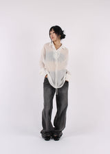 EYELET BLOUSE