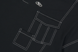 DOUBLE POCKET STITCH PIQUE SHIRT