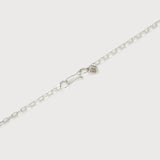 Irregular Pearl Box Chain Necklace