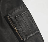 No.0925 VTG レザー MA-1 ジャケット