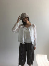 Shiro Blouse + Sleeveless (2color)