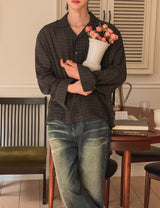 Believer Linen Check Long Sleeve Shirt