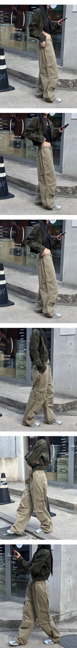 [S/S] Parasuete banding cargo pants(4color)