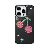 Cherry Glass Bumper Case ( Black )