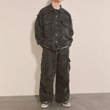 grunge camouflage jacket_charcoal