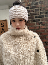 ロープツイストニットヘアバンド(4color)