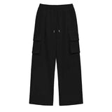 [Unisex] ベーシックラインワンタックカーゴスウェットパンツ (2color)