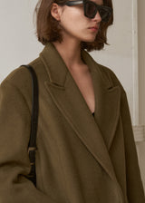 ウールダブルオーバーコート