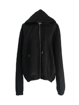 [unisex] summer cool see-through hooded zip-up (2color)