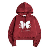 CHAIN BUTTERFLY HOOD T UNISEX (2Color)