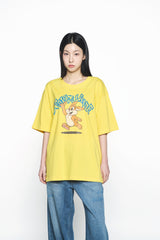 25SS デストロイデニムバドパンツ ブルー