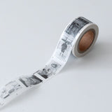 vintage film maskingtape(Black)