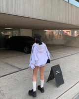 ワッペンダメージフーディ