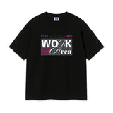ワークエリアオーバーフィットTシャツ (2color)