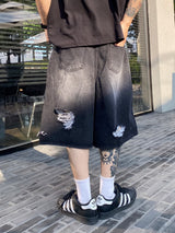 ハーフショルダーカラハーフT　3色