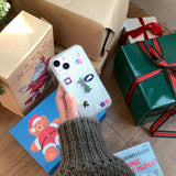 [MADE] Winter Little Pieces - Frosted Jelly Case
