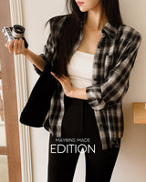 [MADE] Beck Checkered Pad Shirt