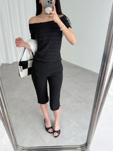 wave wrinkle top (3color)