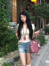 Pink Dot Bolero Tee