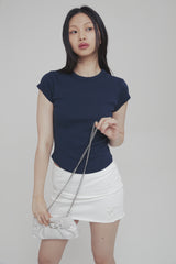 C 90S LINE BASIC T-SHIRT_NAVY