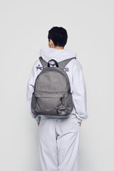24FW ベーシックロゴ シンプルコットンバックパック カーキ