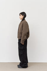 Peach Velvet Cargo Pants