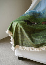 JEJU mountain horse tassel blanket