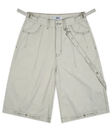 XP285 WESTERN CHAIN BERMUDA COTTON PANTS (OATMEAL)