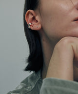 [925 silver] Deux.silver.179 / ラインイヤーカフ