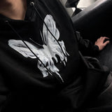 [Unisex] 2 type napping fly-printed hoodie