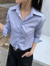 MULTI STRIPE SEMI SHIRT (2C)