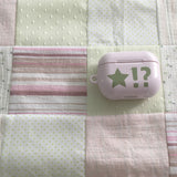 Star Dangdang Dot Pink Glossy AirPods Case