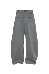 リバーシブルプリーツドロップクロッチパンツ