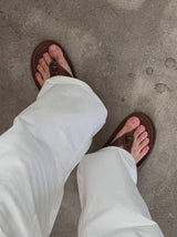 Stran Leather Flip-flops