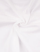 Women's Crop Vintage Mood Ringer Short Sleeve T-Shirt White (FCE2TS201W)