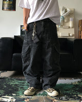 HD Round Pigment Cargo Pants (2C)