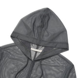 COLLECTION DRAPE HOODIE CARDIGAN [GRAY]