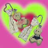 XO bear keychain (2color)