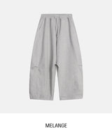 トピン サイド ピンタック バルーン トレーニングパンツ