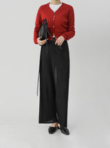 More Soft Wool V-Neck Cardigan