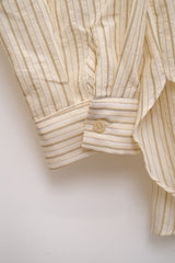 334 Oversized Striped Shirt (Yellow)
