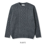 Wool Mix Cable Knit