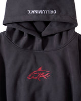 DOUBLE LAYER GREY HOODIE